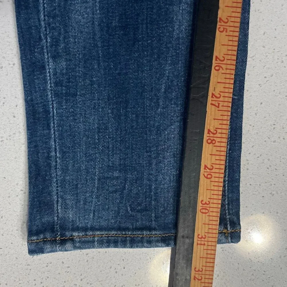 NWT American Eagle Airflex + Skinny Medium Bright Indigo 32/32